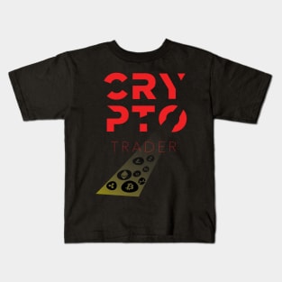 Crypto Trader Futuristic Kids T-Shirt